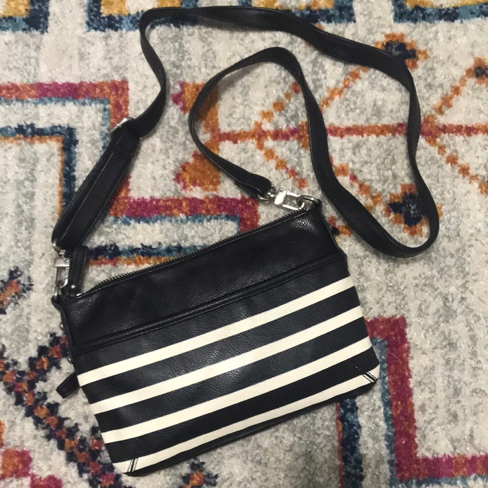 Crossbody Striped Bag